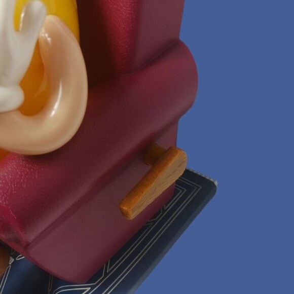 M&M Vtg Candy Dispenser Lazy Boy Recliner Toy With Bear Slippers - Picture 11 of 14